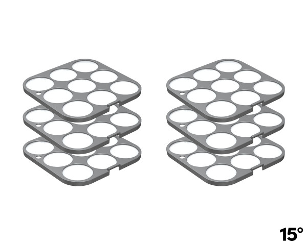CHAUVET Professional WELL Fit X Filter Pack 15° (6 Pack Filters & Frames) - Main Image