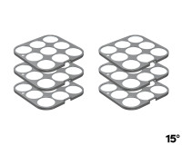 CHAUVET Professional WELL Fit X Filter Pack 15° (6 Pack Filters & Frames) - Image 1